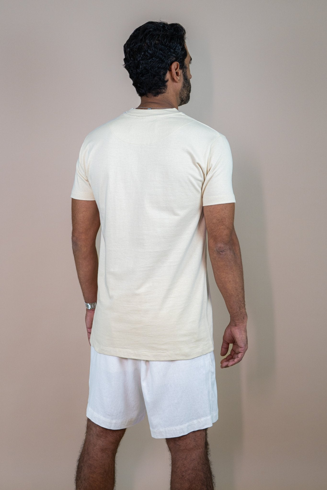 Camiseta Gola Média Heavy Cotton