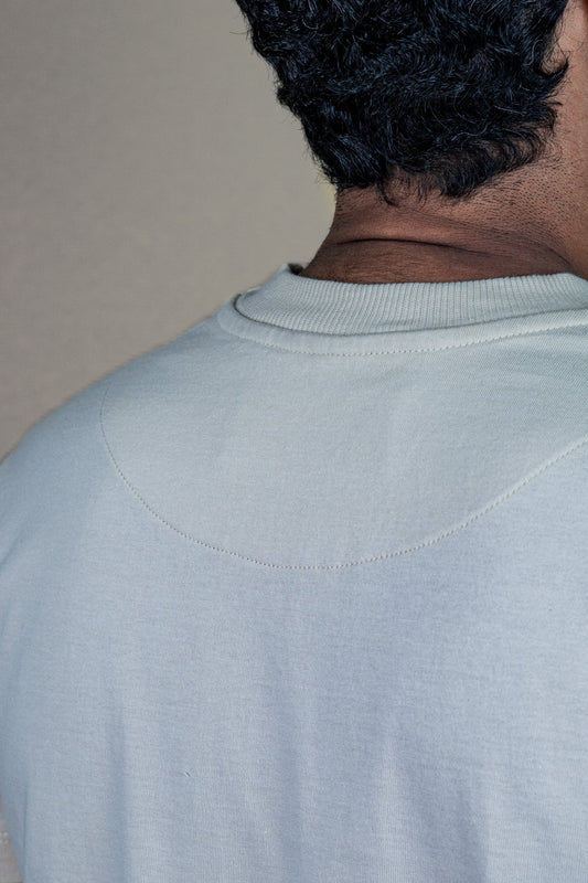 Camiseta Gola Média Heavy Cotton