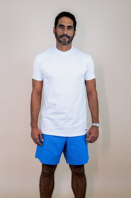 Camiseta Gola Média Heavy Cotton
