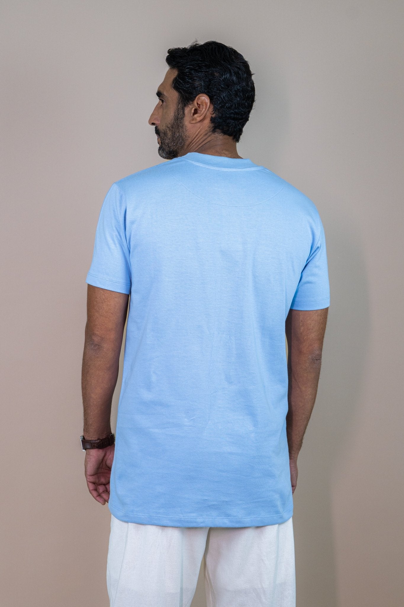 Camiseta Gola Média Heavy Cotton