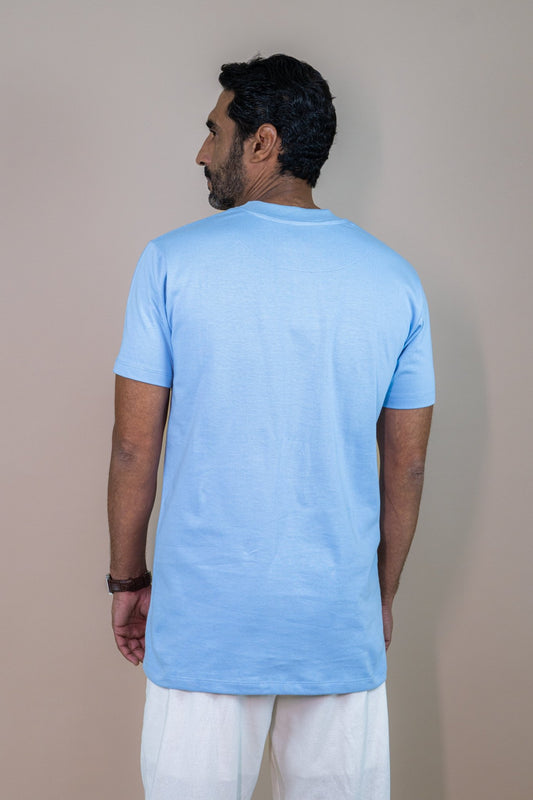 Camiseta Gola Média Heavy Cotton