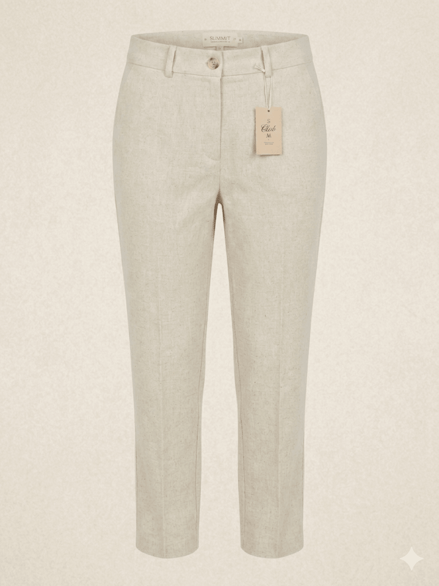 Calça Linho Blend Estruturada